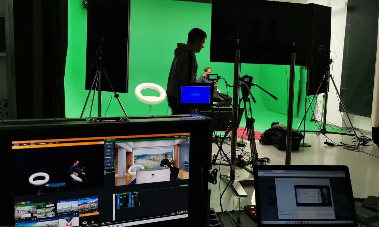 Studio; Virtuelles Studio; Streaming: VAME; Event